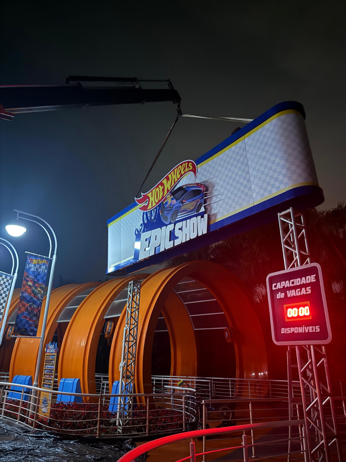 Projeto executado para Hot Wheels Epic Show
